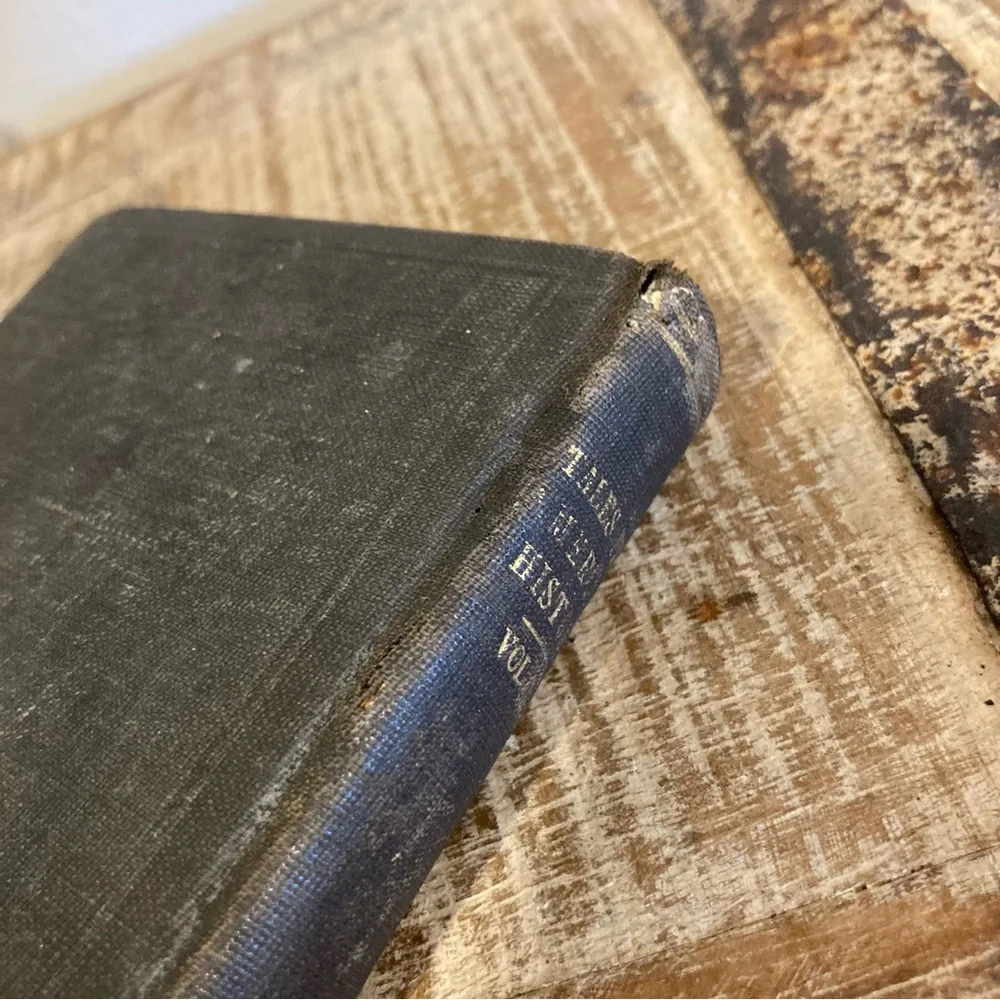 1865 Vintage Hardcover Book Tales of American History Volume 3 Rough Shape
